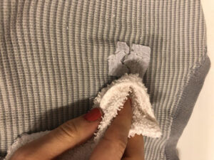 پاک کردن چاپ روی تیشرت