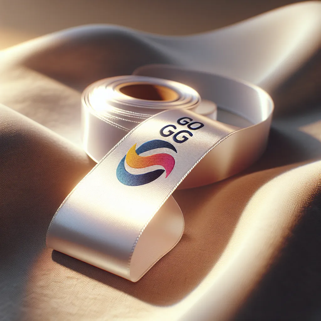 چاپ لوگو بر روی روبان